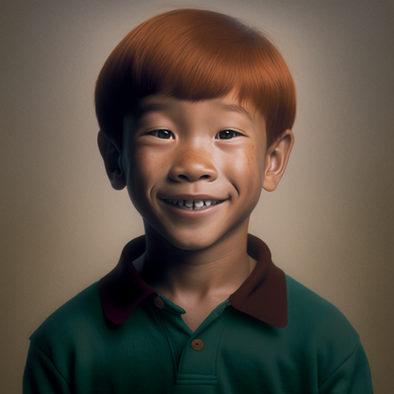 Scooby-Doo as a child.