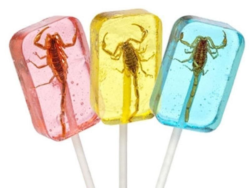Scorpion Lollipops
