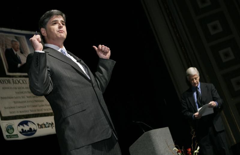 Sean Hannity debates with Salt Lake City major