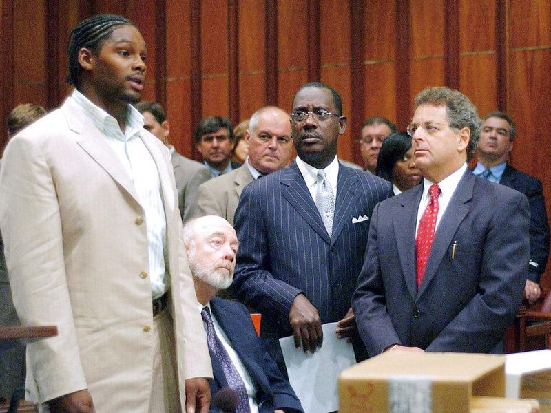 Sean Taylor in court in 2006