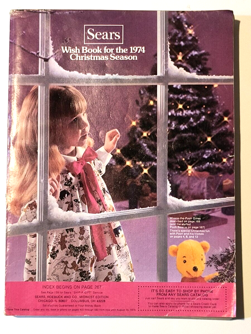 Sears Christmas Catalog 1974