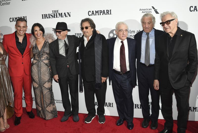 Sebastian Maniscalco, Kathrine Narducci, Joe Pesci, Al Pacino, Martin Scorsese, Robert De Niro, Harvey Keitel
