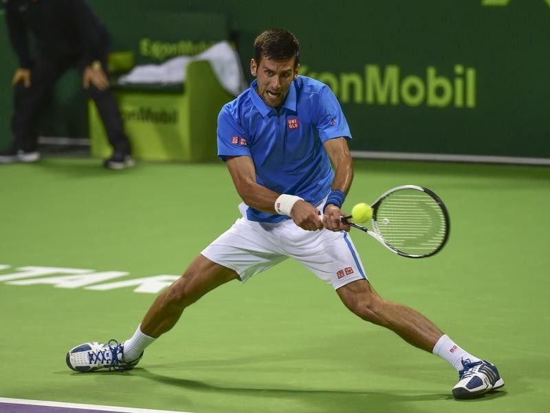 Serbian tennis star Novak Djokovic