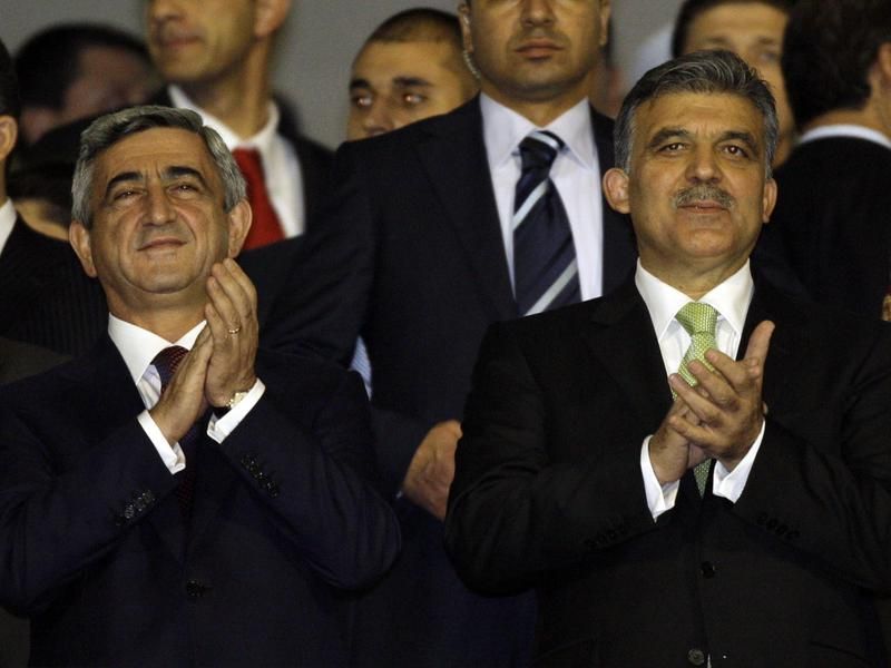 Serge Sarkisian and Abdullah Gul
