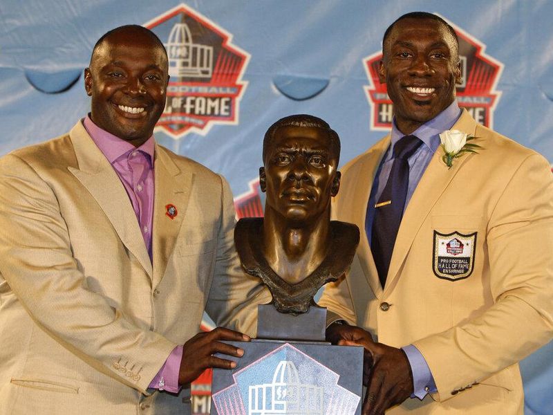 Shannon Sharpe and Sterling Sharpe