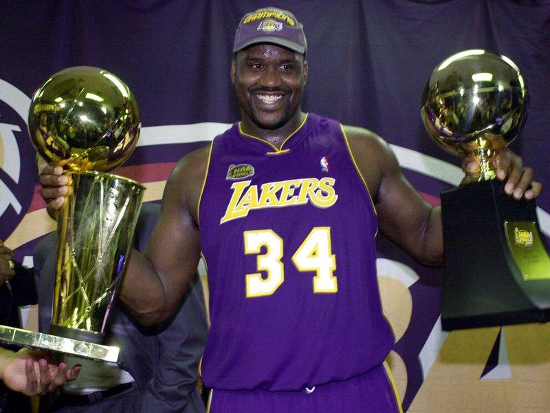 Shaquille O'Neal in 2001