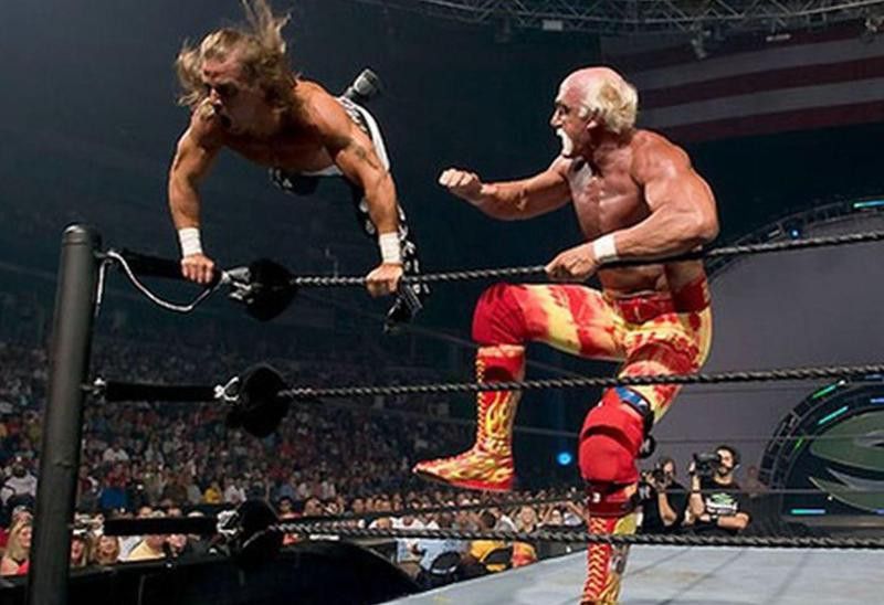 Shawn Michaels vs. Hulk Hogan