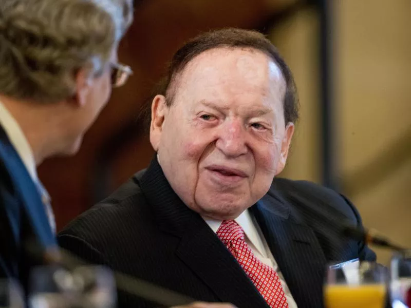 Sheldon Adelson is is CEO of the Las Vegas Sands Corporation.