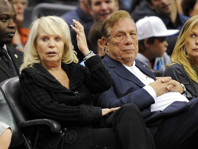 Shelly Sterling and Donald Sterling