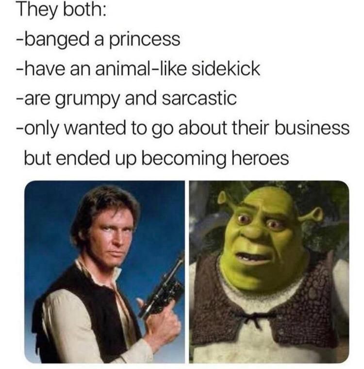 Shrek vs Star Wars
