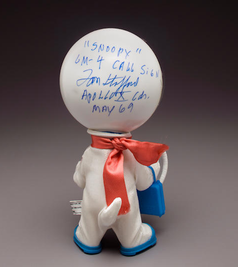 Signed Snoopy Astronaut Doll
