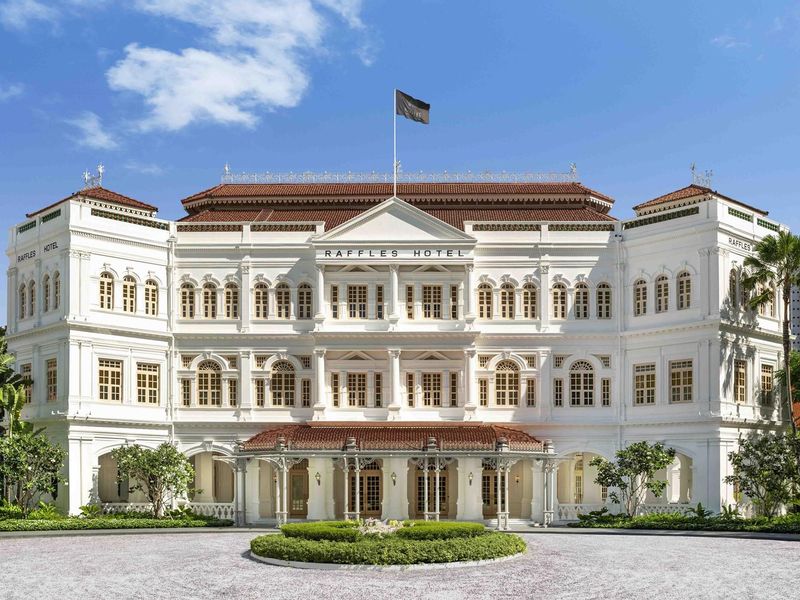Singapore's Raffles Hotel, home of the Singapore sling