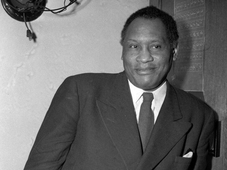Singer/actor Paul Robeson