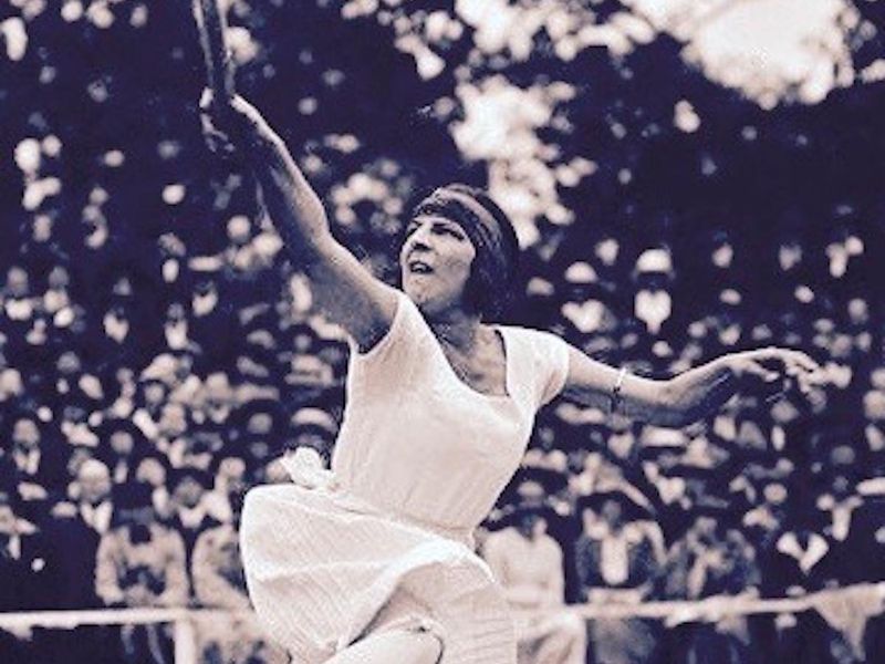 Six-time Wimbledon Champion Suzanne Lenglen