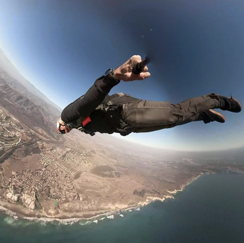Skydiving Selfie