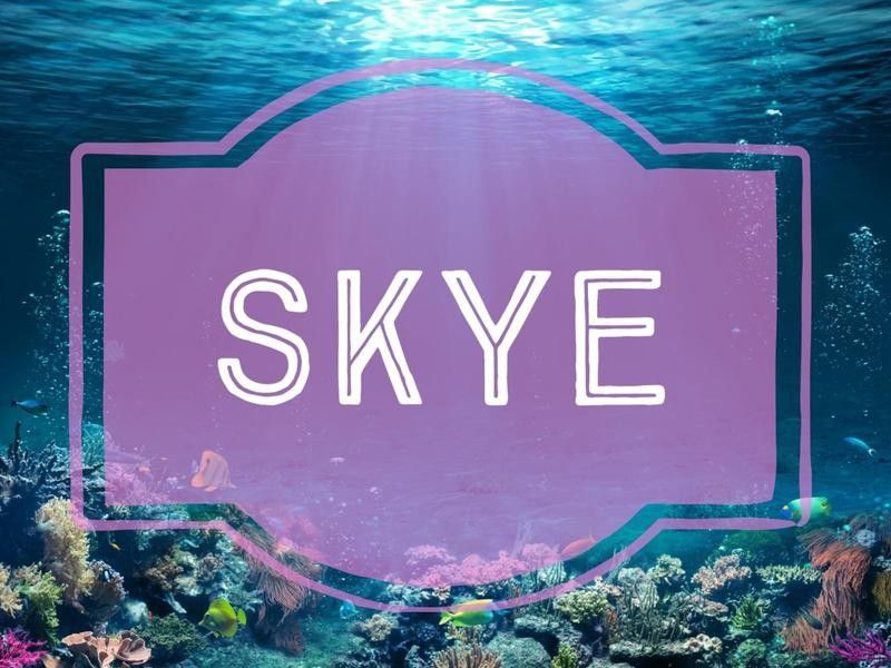 Skye nature-inspired baby name