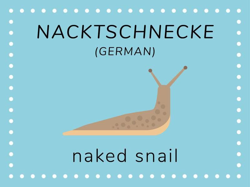 Slug in German