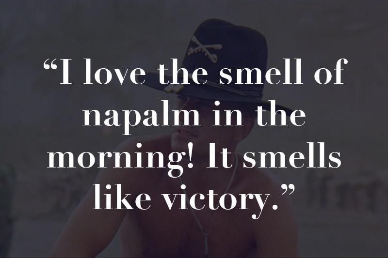 Smell of napalm