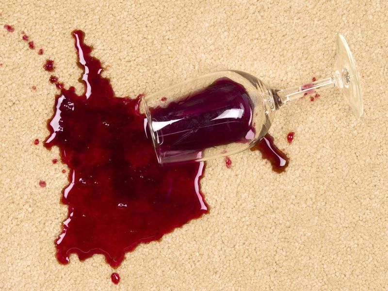 Soak Up Wine Spills With Salt