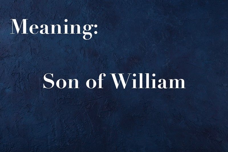 Son of William