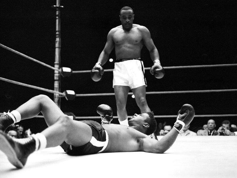 Sonny Liston and Floyd Patterson
