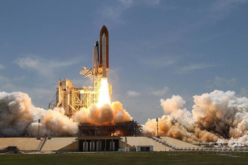 Space Shuttle Atlantis launch