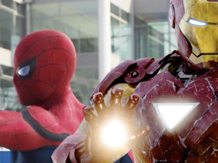 Spider-Man, Iron-Man in Civil War