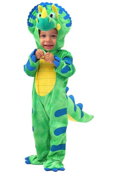 Spooktacular Creations Baby Triceratops Dinosaur Costume Set