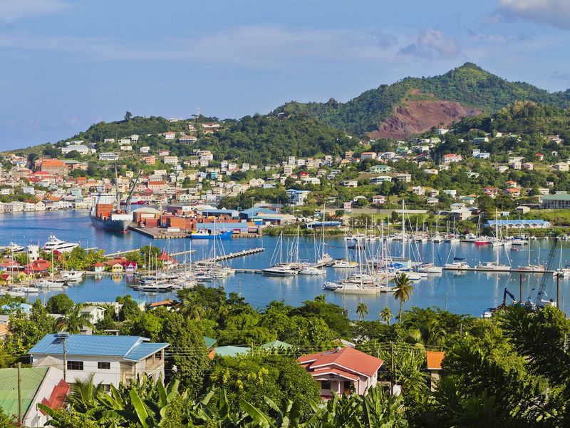 St. George's Harbor, Grenada W.I.