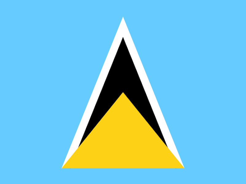 St. Lucia flag