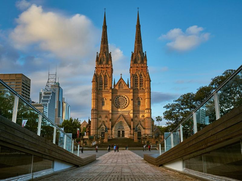 St. Mary's Cathedral in Sydney, Australia
