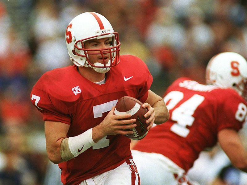 Stanford quarterback Todd Husak