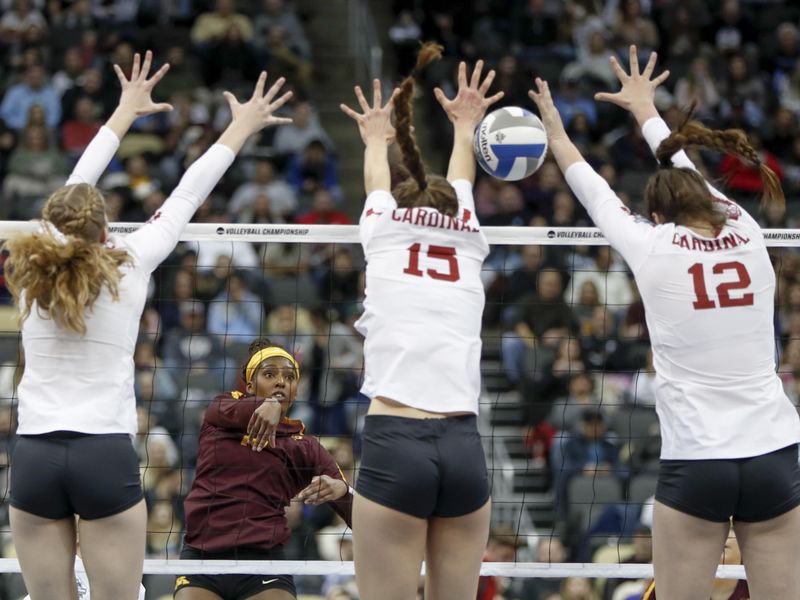 Stanford vs. Minnesota women's volleyball game