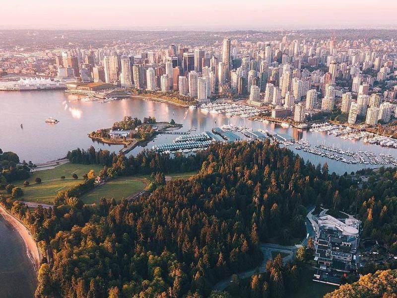 Stanley Park in Vancouver, Canada