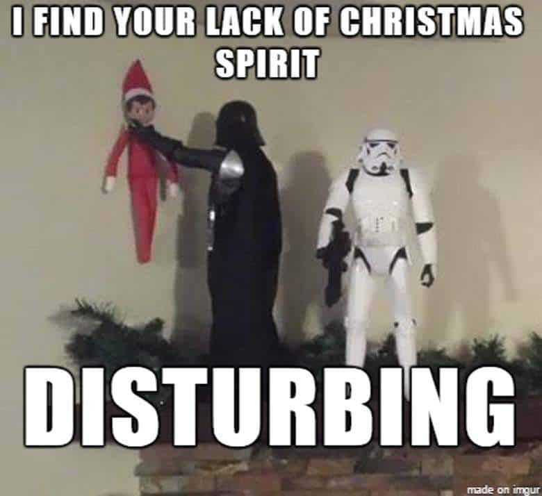 Star Wars Christmas meme
