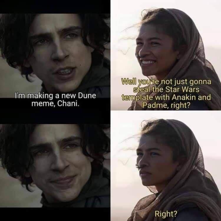 Star Wars Dune meme