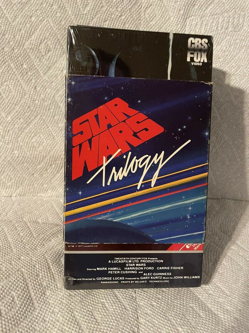 Star Wars trilogy VHS Set
