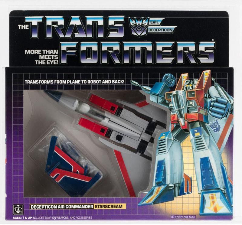 Starscream 1984  (Transformer toy)