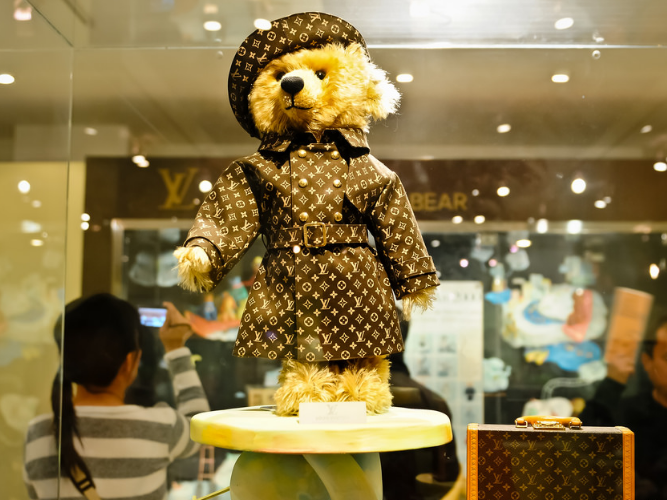 Steiff & Louis Vuitton Teddy Bear
