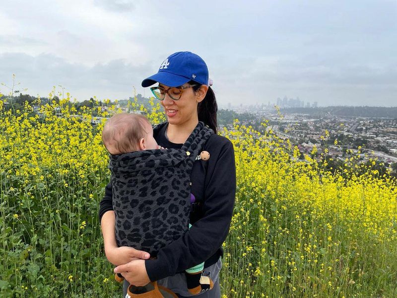 Stephanie Beatriz and her daughter