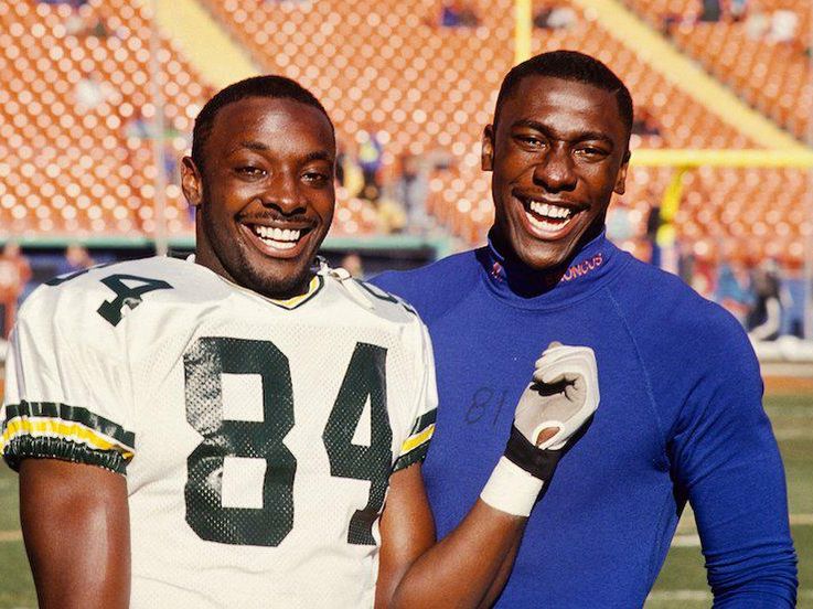 Sterling Sharpe and Shannon Sharpe