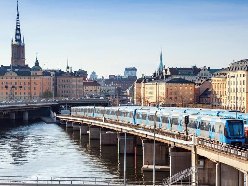 Stockholm, Sweden public transit