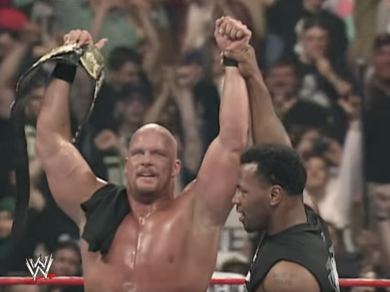 Stone Cold Steve Austin and Mike Tyson