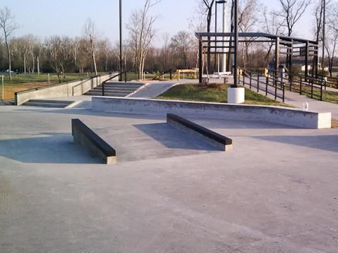Stoner Avenue Skate Plaza in Shreveport, Louisiana