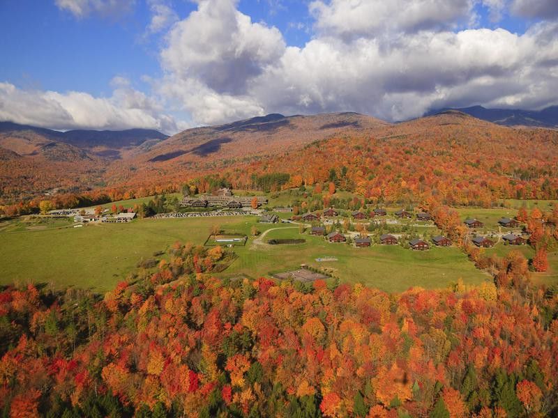 Stowe in the fall