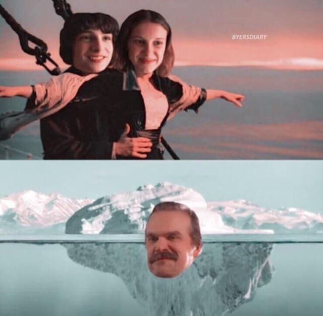 Stranger Things Titanic meme