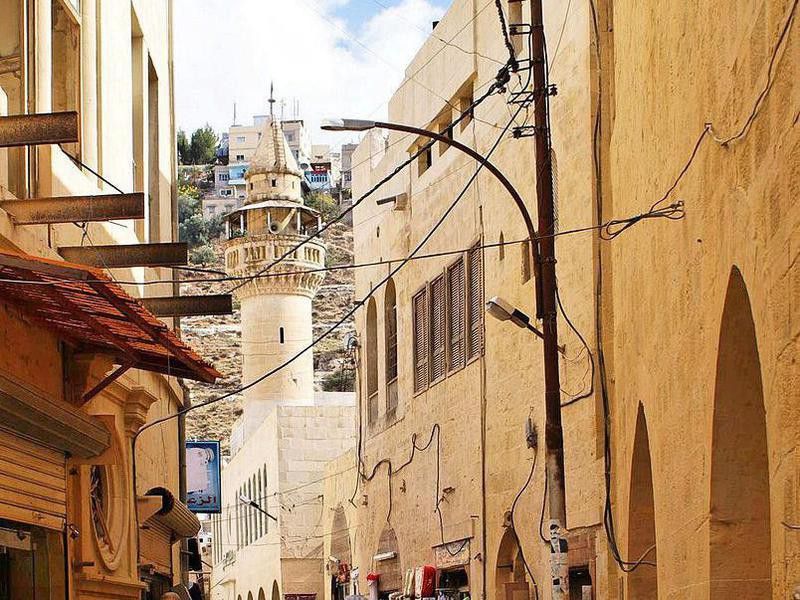 Street in As-Salt, Jordan