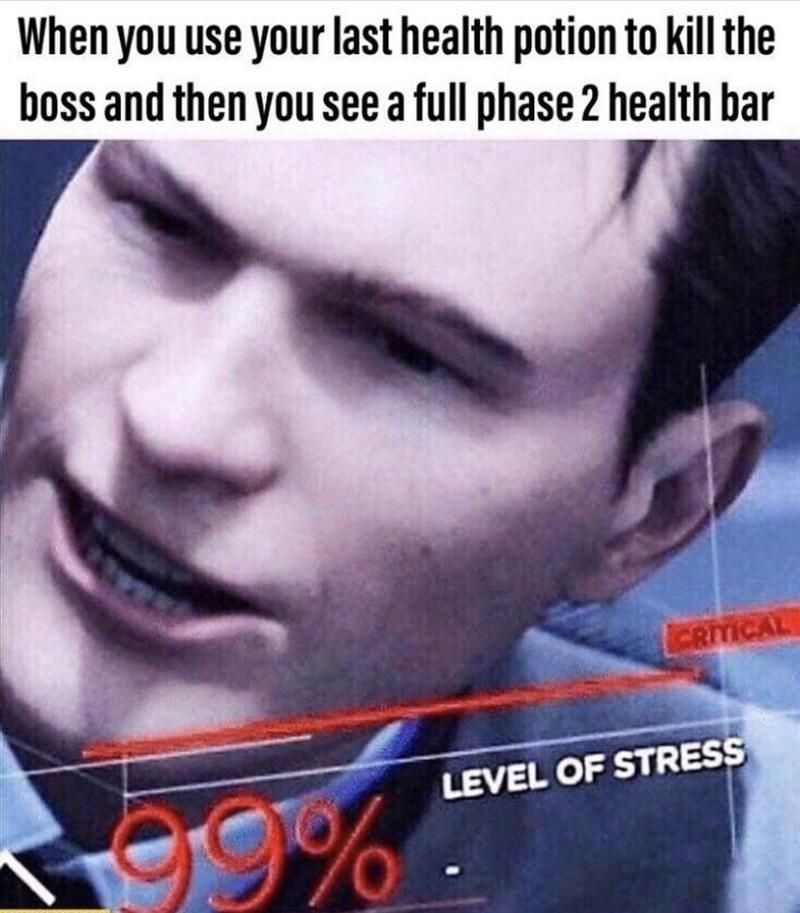 stress levels