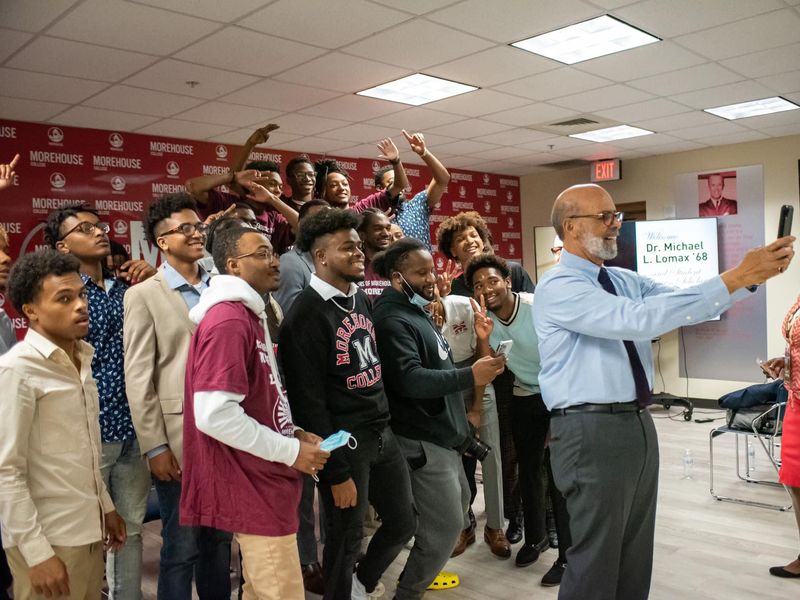 Students at Morehouse College