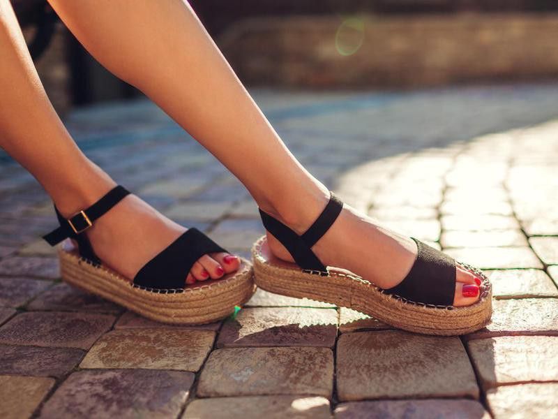 Stylish summer shoes